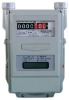 IC card gas meter with aluminum case