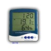 In/outdoor digital thermometer -hygrometer & clock