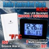 Indoor Outdoor Thermometer Radio Controlled Clock RCC RF DCT degC