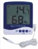 Indoor outdoor digital thermometer