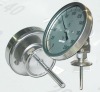 Industrial Thermocouple Bimetal Thermometer with Back Connection