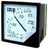 Installation pointer panel meter(AC power factor meter)