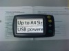 Integrated lithium ion rechargeable battery Portable Video Magnifier