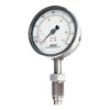 Isolated diaphragm antivibration pressure gauge