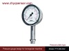 Isolated diaphragm antivibration pressure gauge