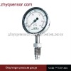 Isolated diaphragm antivibration pressure gauge