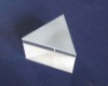 Isosceles triangle prism-sapphire prism glass