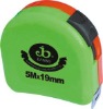 JB12-Plastic case tape measure with one stop button