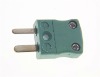 K type Miniature Thermocouple Connectors with Green color