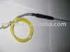 K type thermocouple probe with yellow PVC and handle