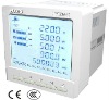 LCD 3 phase multifunction power meter-MPM8000 with Modbus Rs485