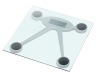 LCD Electronic Weighing Scales, Tempered Glass Body Scale