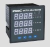LCD Multifunctional Network Meter with Harmonic THD