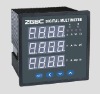 LCD Multifunctional Power Instrument with Harmonic THD