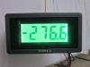 LCD display voltage panel meter