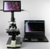 LCD screen USB digtal biological microscope
