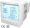 LCD three phase electronic energy meter