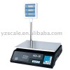 LED/LCD display electronic fruit vegetable scale with pole 30kg memoryYZ-208+down mode rechargeable battery