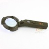 LED illuminated magnifier with handle