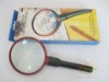 LED light magnifier with handle