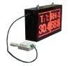 LED temperature and humidity display