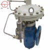 LPG gas regulator with cast steel body