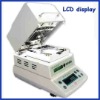 LSC60 Halogen Lamp technology moisture analyzer with 0-100g capacity and 0.01%/0.001g readability