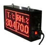 Large Digital Temperature Humidity Display