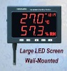 Large LED Screen Datalogger Temperature/ Humidity Monitor TM-185 free shipping