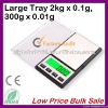 Large TRAY 2kg/0.01g Digital Jewelry Scale from Expert Factory