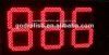 Large red days led digital countdown timer