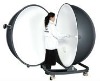 Large-sized (60-inch) integrating sphere for total light source measurement