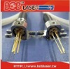 Laser diode coupled fiber