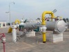 Launching chamber and receival chamber pressure vessel