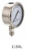 Liquid filled Pressure Gauge (All stainless steel )