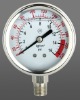 Liquid filled pressure gauge Manometer