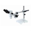 Long arm boom stand microscope with large zoom range