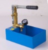 Long brass pump body hand test pump,steel tank