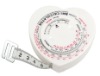 Love Heart Shape Plastic 150mm BMI Weight Measurement
