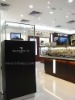 MDF and LED jewellery display showcase,jewellery showroom furniture design