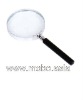 Metal Magnifier With Plastic Handle