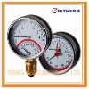 Metal case thermo manometer