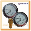 Metal case thermomanometer