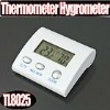 Mini Digital LCD Thermometer Humidity Temperature Hygrometer White