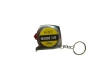 Mini measuring tape with key ring