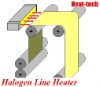 Moisture control of paper-forming process by the Halogen Line Heater