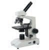 Monocular biological microscopy with high resolution
