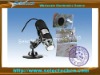 Most popular USB digital microscope 400X 1.3 mega pixel with measurement software and 8 LED lights SE-M400