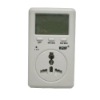 Multi-functional Watt Meter international female plug US male plug