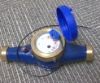 Multi-jet, impulse transfer, dry-dial water meter